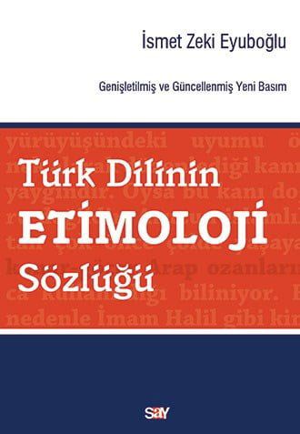 Türk Dilinin Etimoloji Sözlüğü resmi