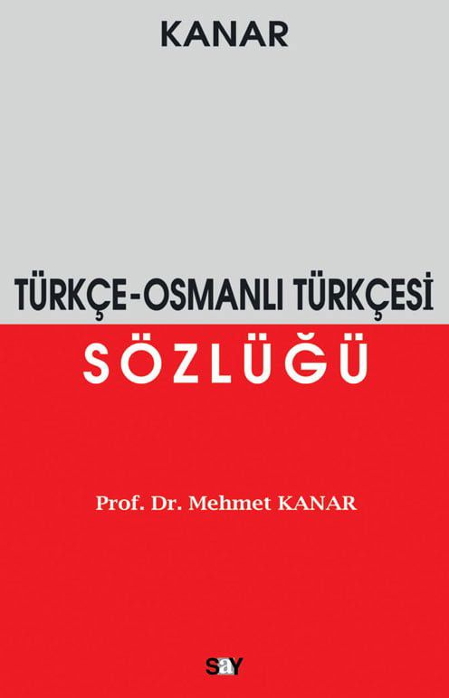 Türkçe-Osmanlı Türkçesi Sözlüğü resmi