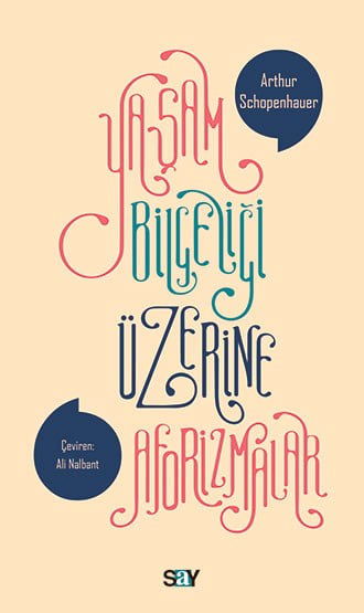 Yaşam Bilgeliği Üzerine Aforizmalar resmi